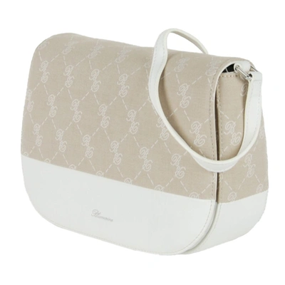 Shop Blumarine Elegant Diane Shoulder Crossbody Women's Bag In White
