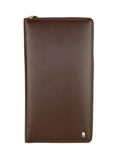 Shop Cavalli Class Sophisticated Brown Leather Men's Wallet