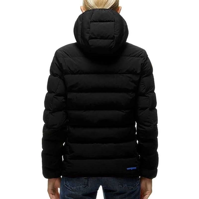 Shop Centogrammi Black Nylon Jackets &amp; Women's Coat