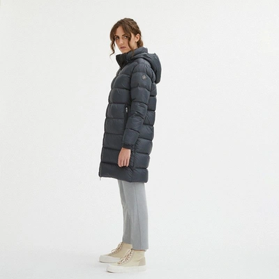 Shop Centogrammi Gray Nylon Jackets &amp; Women's Coat