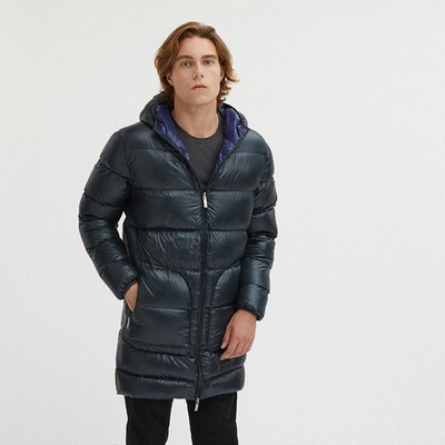 Shop Centogrammi Reversible  Padded  Jacket In Gray