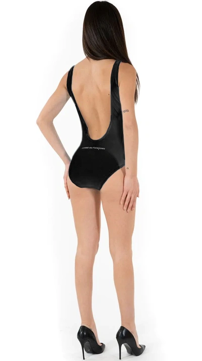 Shop Comme Des Fuckdown Black Polyamide Women's Swimwear