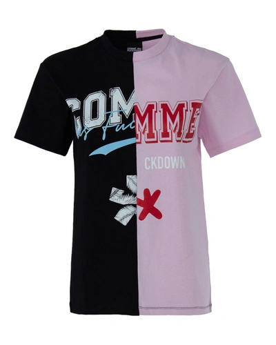 Shop Comme Des Fuckdown Pink Cotton Tops &amp; Women's T-shirt