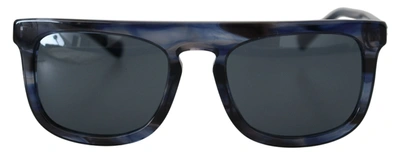 Shop Dolce & Gabbana Blue Dg4288f Acetate Full Rim Frame  Sunglasses