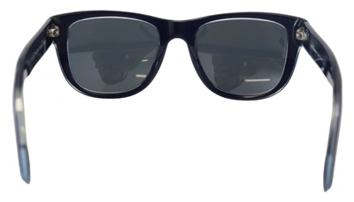 Shop Dolce & Gabbana Blue Dg4284 Plastic Full Rim Mirror Lens Women's Sunglasses
