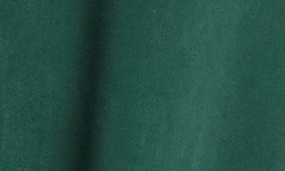 Wash Lab Denim Chill Out Shirtdress In Rich Green (finished Hem)
