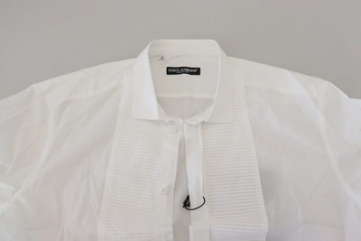 Shop Dolce & Gabbana White Cotton Long Sleeves Mens Formal Men's Shirt