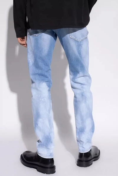 Shop Dsquared² Light Blue Cotton Jeans &amp; Men's Pant