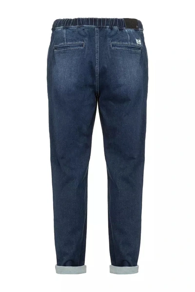 Shop Fred Mello Blue Polyester Jeans &amp; Men's Pant