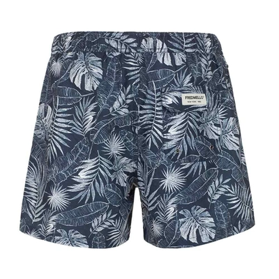 Shop Fred Mello Blue Polyester Men's Swimwear