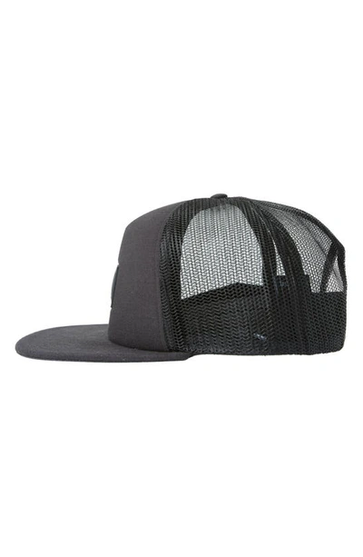 Shop Quiksilver Omnipotent Baseball Cap In Black