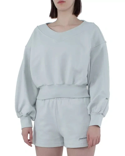 Shop Hinnominate Gray Cotton Women's Sweater