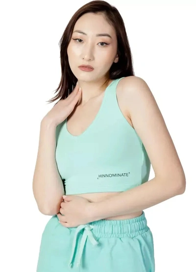 Shop Hinnominate Green Cotton Tops &amp; Women's T-shirt
