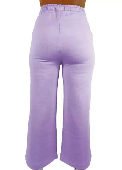 Shop Hinnominate Purple Cotton Jeans &amp; Women's Pant