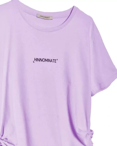 Shop Hinnominate Purple Cotton Tops &amp; Women's T-shirt