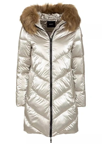 Shop Imperfect Gray Polyamide Jackets &amp; Women's Coat