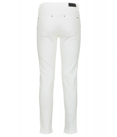 Shop Imperfect White Cotton Jeans &amp; Women's Pant