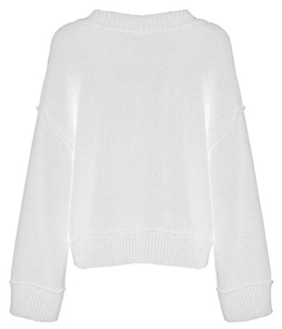 Shop Imperfect White Polyester Women's Sweater
