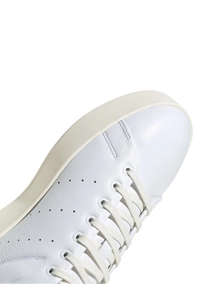 Shop Adidas Originals Stan Smith Relasted Sneaker In Ftwr White/ Green/ Off White