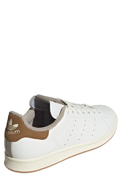 Adidas Originals Stan Smith Low Top Sneaker In White Bronze