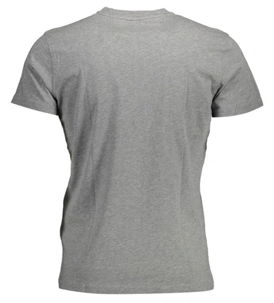 Shop La Martina Gray Cotton Men's T-shirt