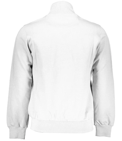Shop La Martina White Cotton Men's Sweater