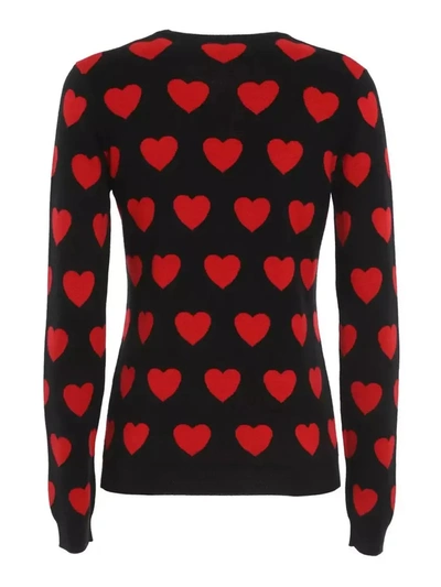 Shop Love Moschino Black Polyamide Women's Sweater