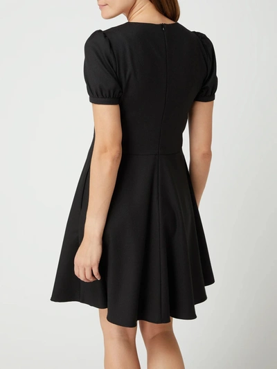 Shop Love Moschino Elegant Black Rhinestone Detail Women's Dress