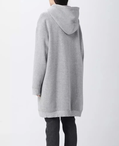 Shop Love Moschino Gray Wool Jackets &amp; Women's Coat