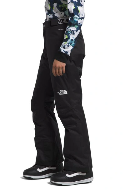Shop The North Face Kids' Freedom Waterproof Insulated Pants In Tnf Black