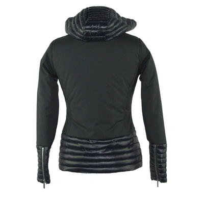 Shop Maison Espin Black Polyester Jackets &amp; Women's Coat