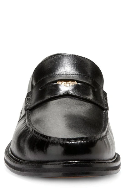 Shop Cole Haan American Classics Pinch Penny Loafer In Black/ Black