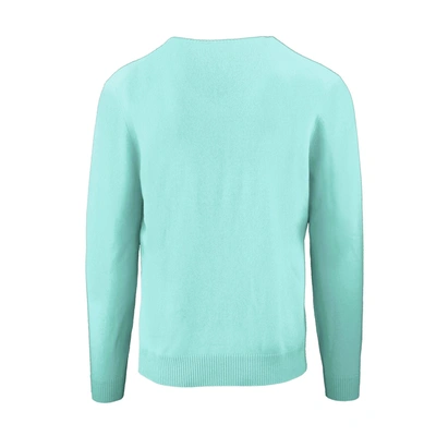 Shop Malo Green Cashmere Men's Sweater