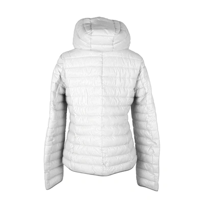 Shop Mangano White Polyester Jackets &amp; Women's Coat