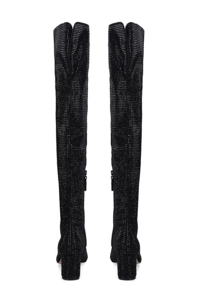 Shop Kurt Geiger Burlington Knee High Boot In Black