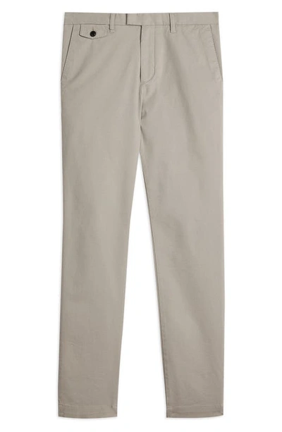 Shop Ted Baker Genay Irvine Slim Fit Chinos In Light Grey