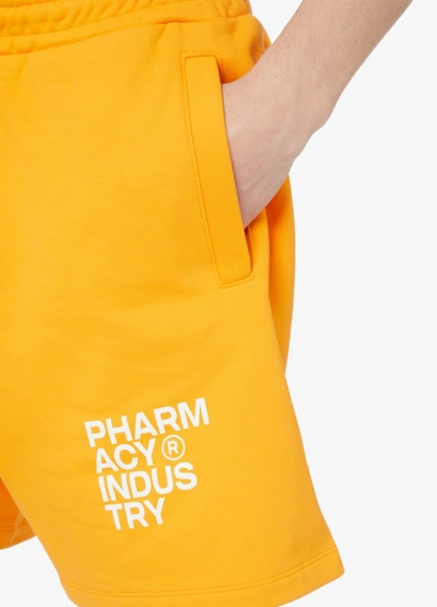 Shop Pharmacy Industry Orange Cotton Men's Short