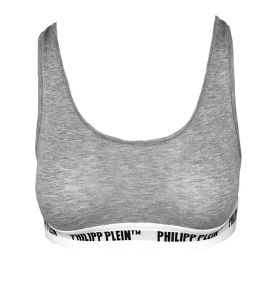 Shop Philipp Plein Gray Cotton Women's Underwear