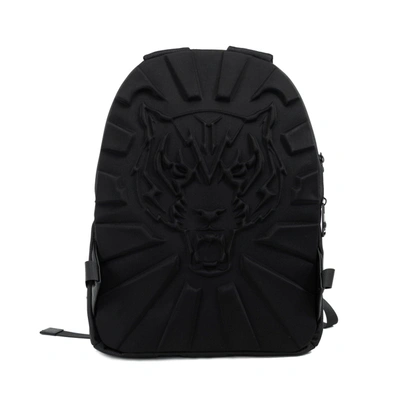 Shop Plein Sport Black Polyester Men's Backpack