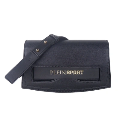 Shop Plein Sport Black Polyethylene Crossbody Women's Bag