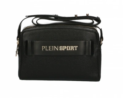 Shop Plein Sport Black Polyethylene Crossbody Women's Bag