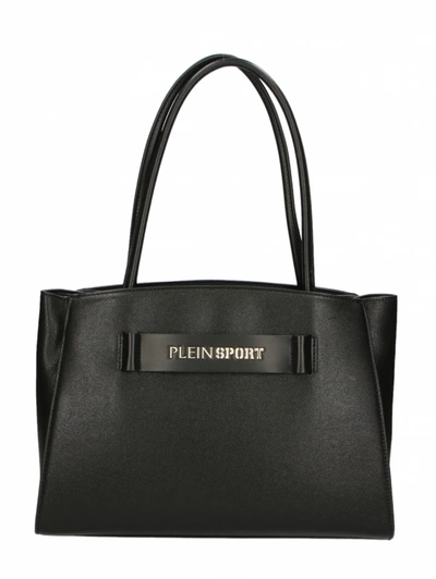 Shop Plein Sport Black Polyethylene Women's Handbag
