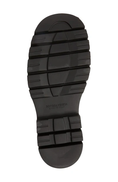 Shop Bottega Veneta Lug Sole Loafer In Black