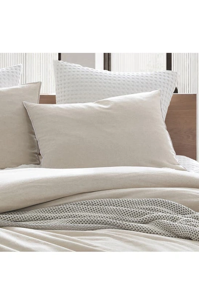 Dkny Pure Washed Linen-blend Duvet Set, Full/queen In Linen