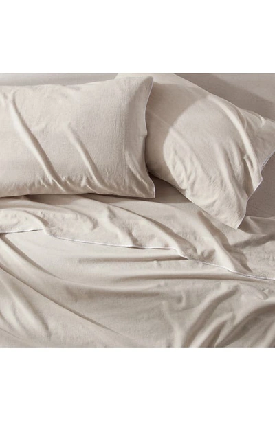 Dkny Washed Linen Blend Sheet Set In Linen