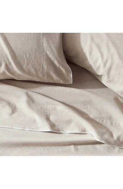 Dkny Washed Linen Blend Sheet Set In Linen