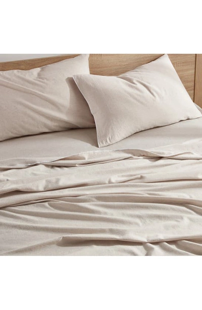 Dkny Washed Linen Blend Sheet Set In Linen