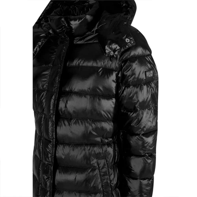 Shop Yes Zee Black Polyamide Jackets &amp; Women's Coat