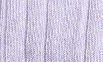 Shop Stems Luxe Merino Wool Blend Crew Socks In Periwinkle