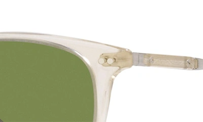 Shop Oliver Peoples Gerardo 51mm Tinted Square Sunglasses In Beige